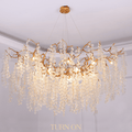 Thirza Branch Crystal Dining Room Chandelier - Camilalamps - ILC0545