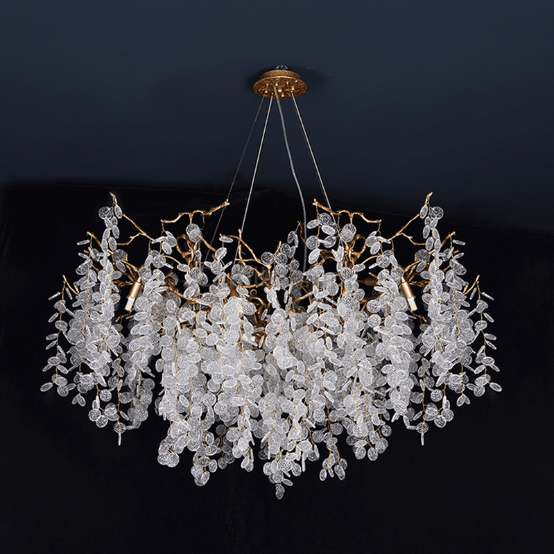 Thirza Branch Crystal Dining Room Chandelier - Camilalamps - ILM0545