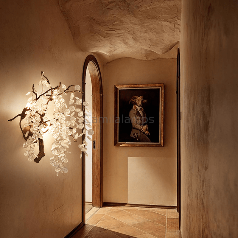 Thirza Branch Crystal Wall Sconce - Camilalamps - ILM0549