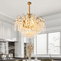 Thirza Brass Branch Crystal Chandelier - Camilalamps - ILM0575