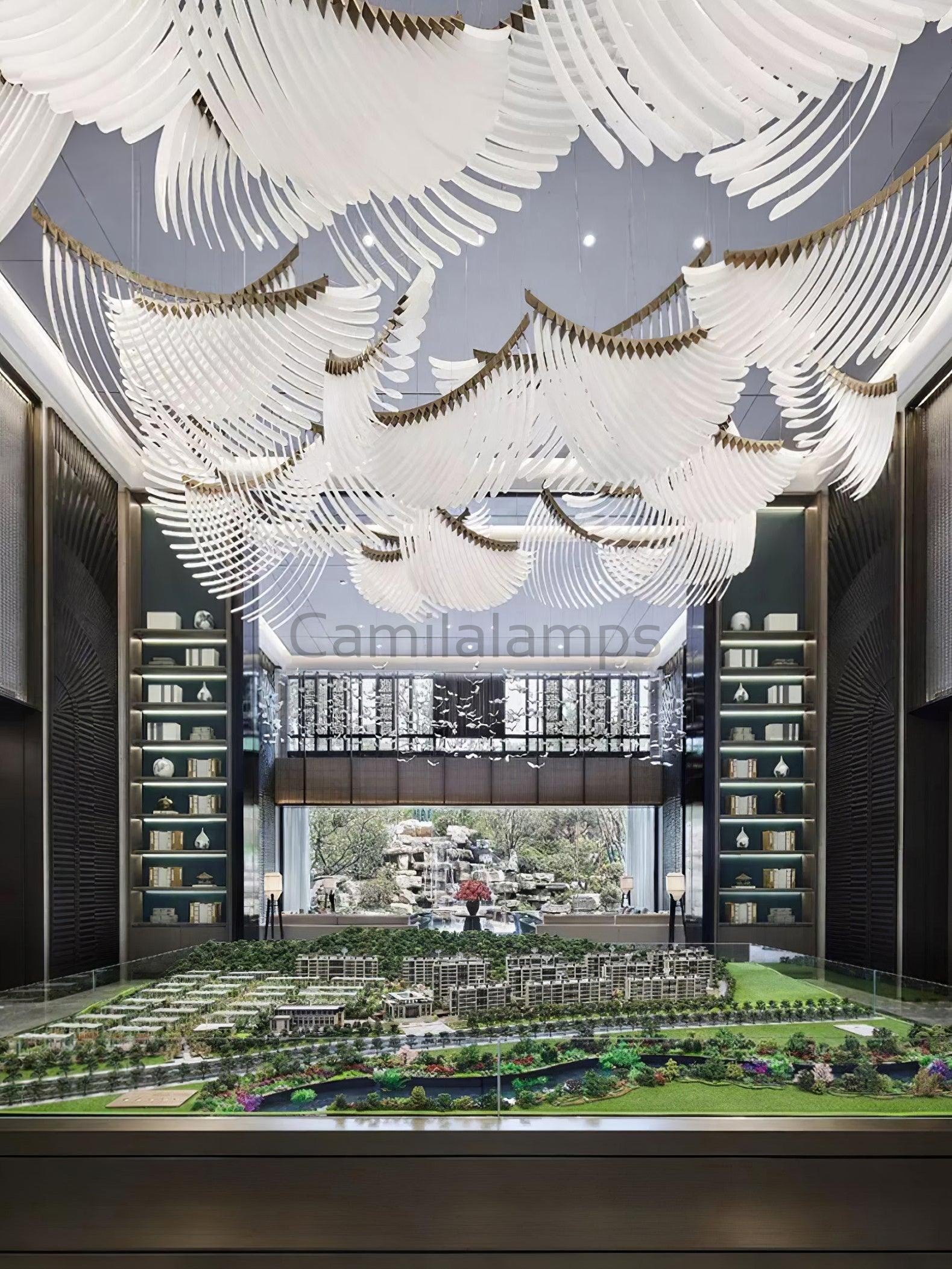 Tiered Palmette Chandelier - Camilalamps - VK202210211418 - 01