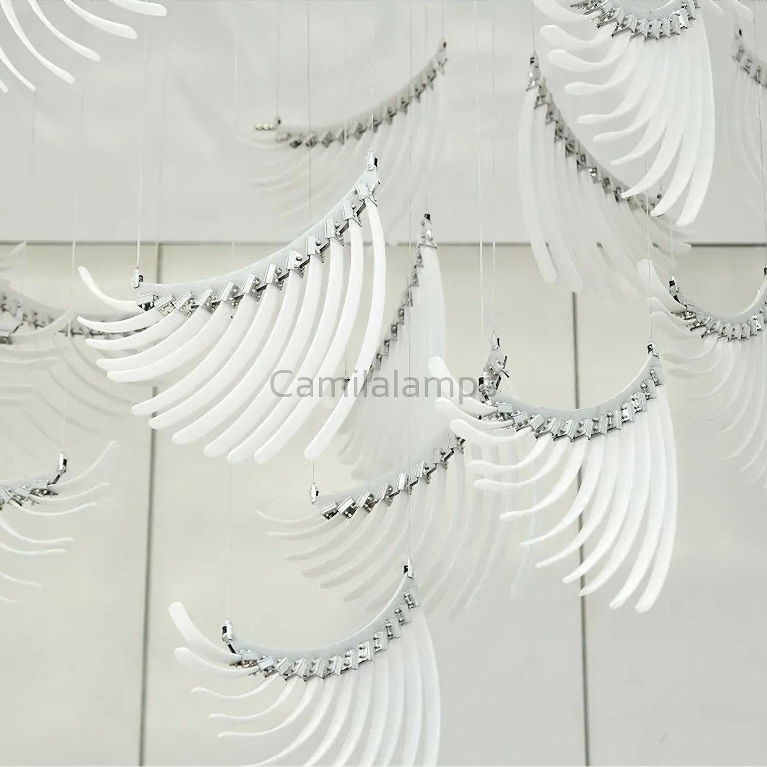 Tiered Palmette Chandelier - Camilalamps - VK202210211418 - 01