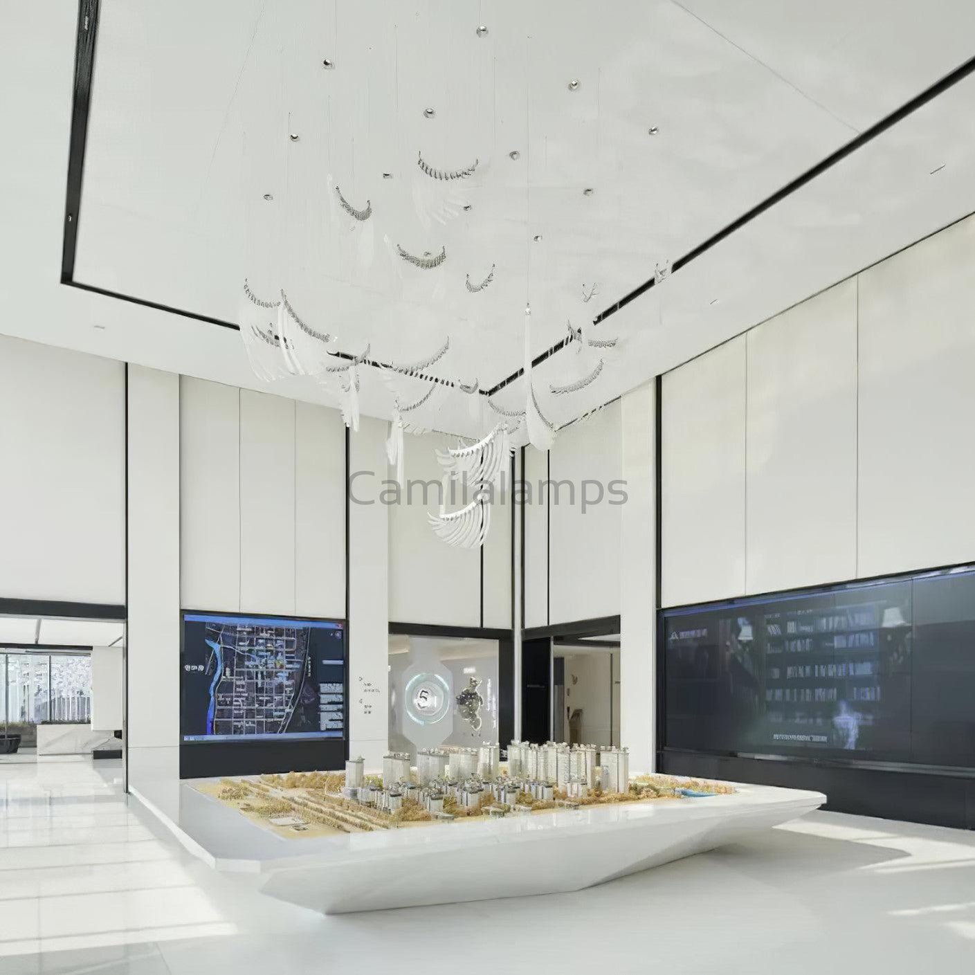 Tiered Palmette Chandelier - Camilalamps - VK202210211418-101