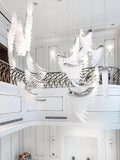Tiered Palmette Chandelier - Camilalamps - VK202210211418-101