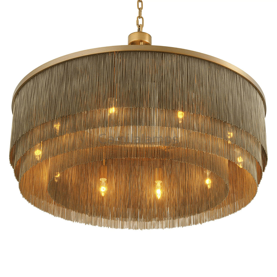 Tissot L (Brass/Bronze) Modern Chandelier - Camilalamps - Ca-12250
