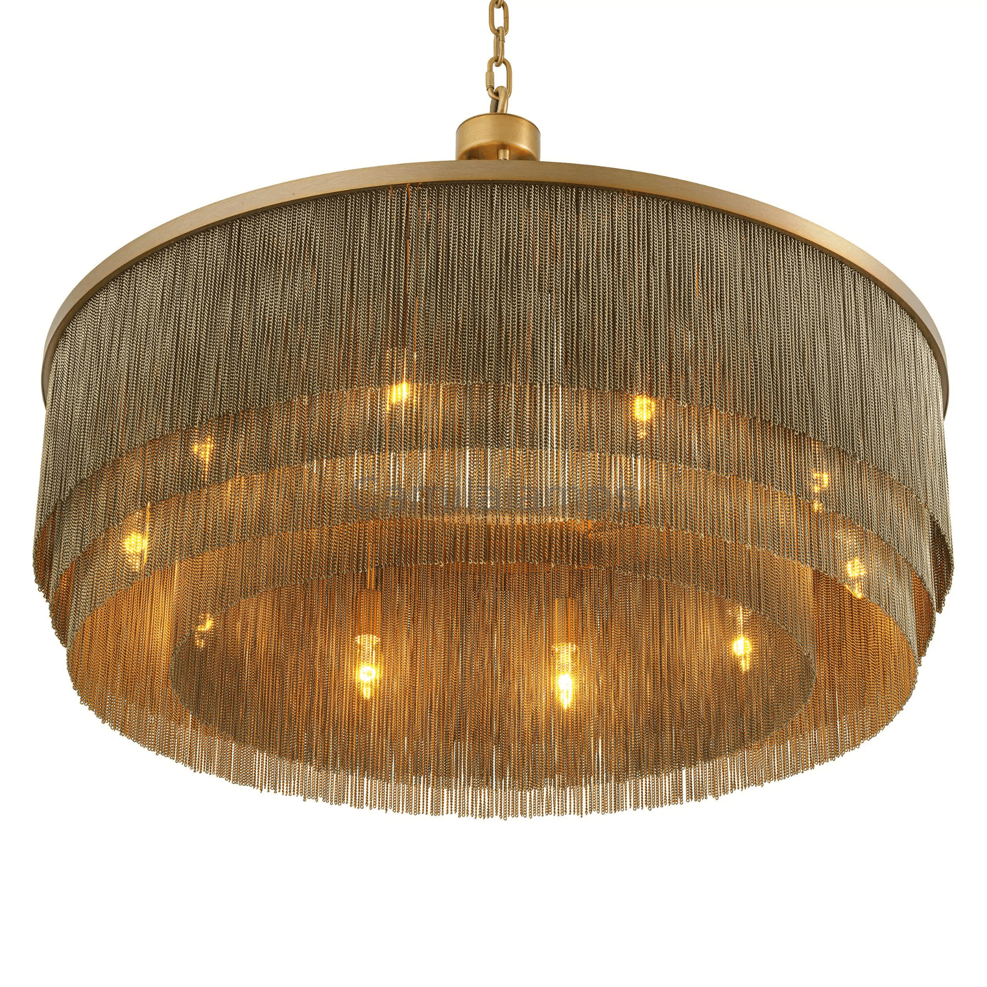 Tissot L (Brass/Bronze) Modern Chandelier - Camilalamps - Ca-12250