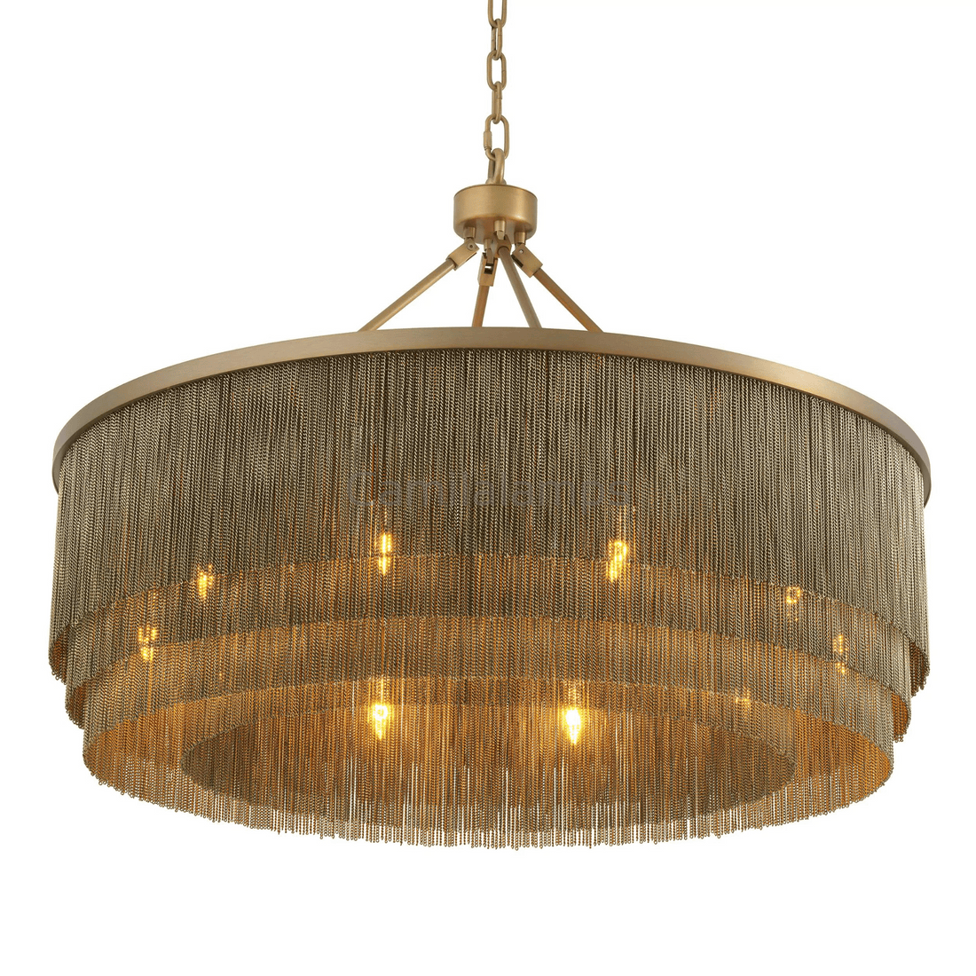 Tissot L (Brass/Bronze) Modern Chandelier - Camilalamps - Ca-12250