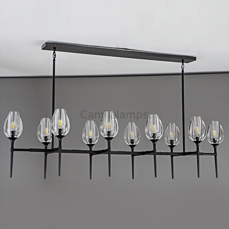 Tulipe Linear Chandelier 52'' - Camilalamps - Ca-1EC2023-1C0939
