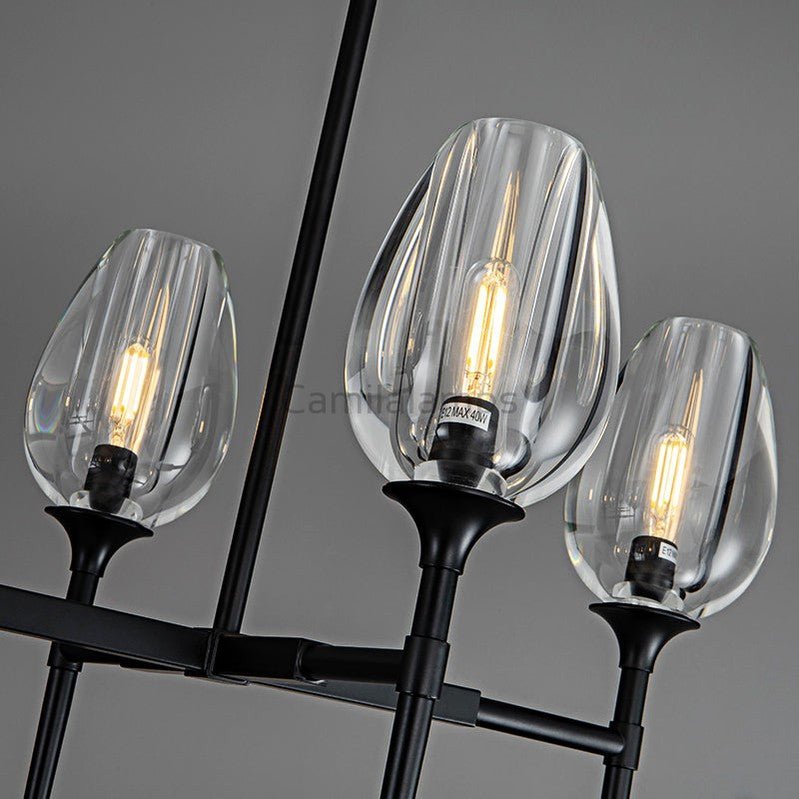 Tulipe Linear Chandelier 52'' - Camilalamps - Ca-1EC2023-1C0939