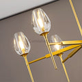 Tulipe Round Chandelier 27''42''54'' - Camilalamps - CA - EC2023 - C1006