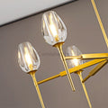 Tulipe Round Chandelier 27''42''54'' - Camilalamps - Ca-1EC2023-1C1006