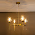 Tulipe Round Chandelier 27''42''54'' - Camilalamps - CA - EC2023 - C1006