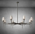 Tulipe Round Chandelier 27''42''54'' - Camilalamps - CA - EC2023 - C1004