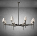 Tulipe Round Chandelier 27''42''54'' - Camilalamps - Ca-1EC2023-1C1004