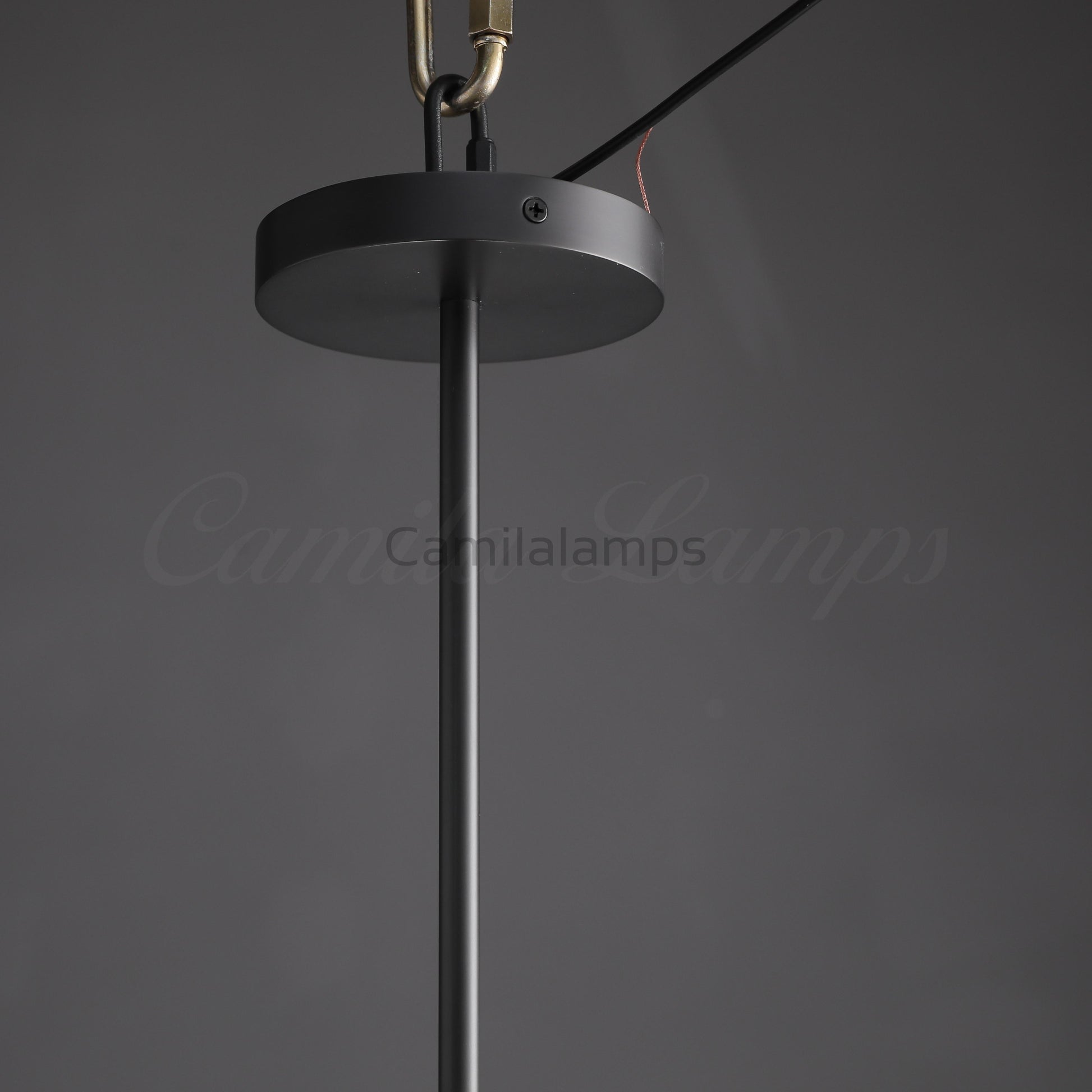 Utilitaive Metal Cloche Pendant - Camilalamps - CAM1500