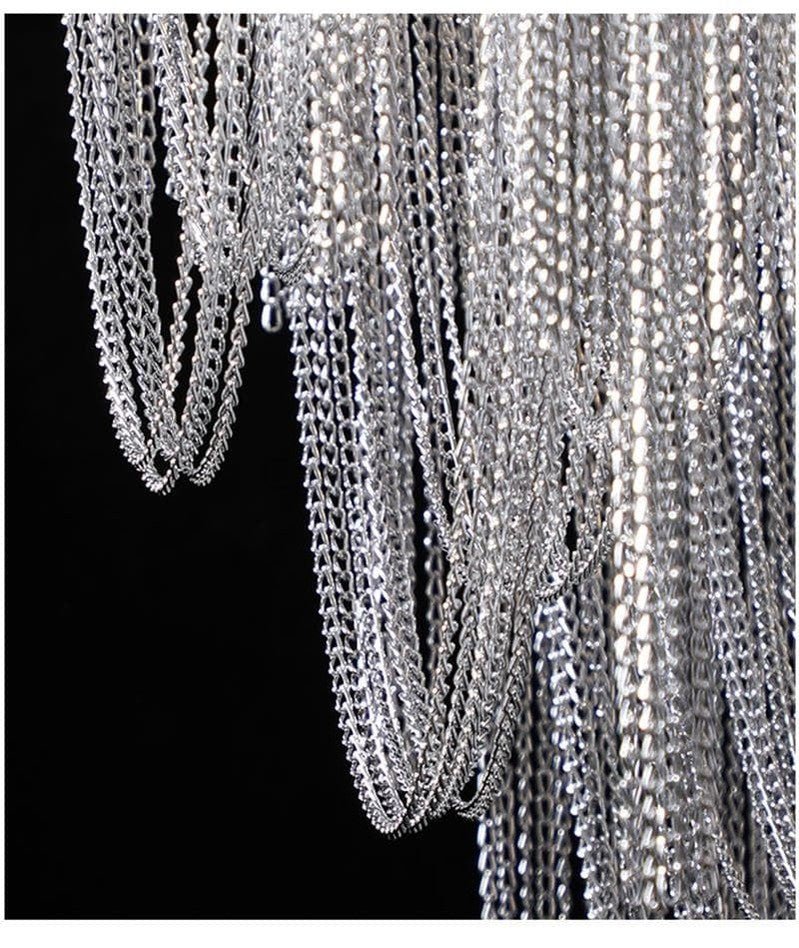 Valeria Aluminum Chain Modern Hardware Tassel Floor Lamp - Camilalamps - CAM - VA - 20
