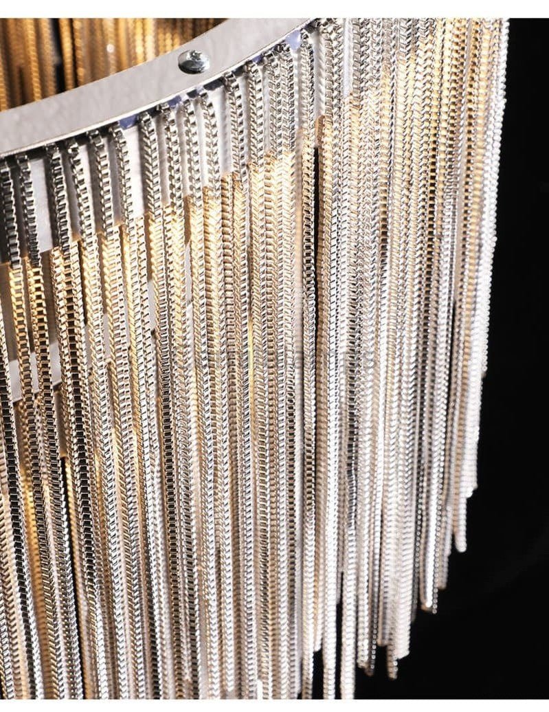 Valeria Aluminum Chain Modern Hardware Tassel Floor Lamp - Camilalamps - CAM - VA - 14