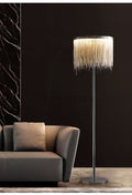 Valeria Aluminum Chain Modern Hardware Tassel Floor Lamp - Camilalamps - CAM - VA - 14