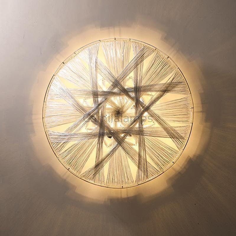 Valeria Aluminum Chain Tassel Flushmounts - Camilalamps - CAM - VA - 11