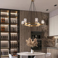 Valor Crystal Round Modern Chandelier - Camilalamps - CAM1722