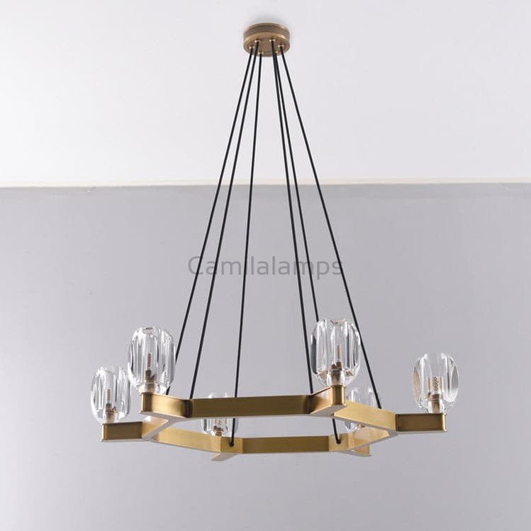 Valor Crystal Round Modern Chandelier - Camilalamps - CAM1722