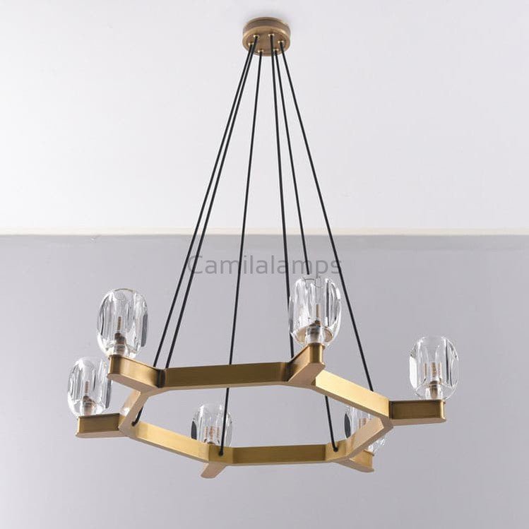 Valor Crystal Round Modern Chandelier - Camilalamps - CaC1722