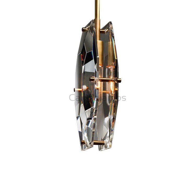 Vance Modern Faceted Smoke Crystal Pendant Light - Camilalamps - CAM - PT - 38