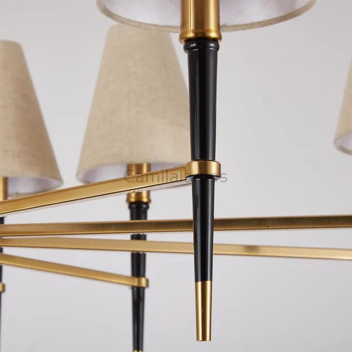 Vand Fabric Chandelier - Camilalamps - CA - Vand - 05