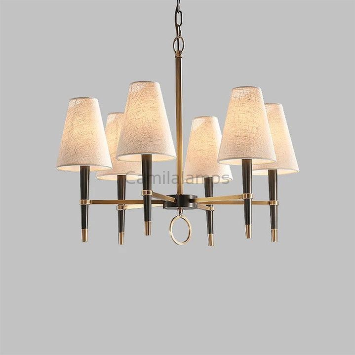 Vand Fabric Chandelier - Camilalamps - Ca-1Vand-101