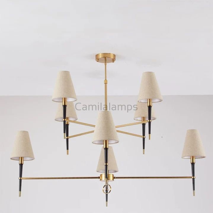 Vand Fabric Chandelier - Camilalamps - Ca-1Vand-105