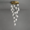Vanessa glass long chandelier 24 Lights - Camilalamps - CAE - 12