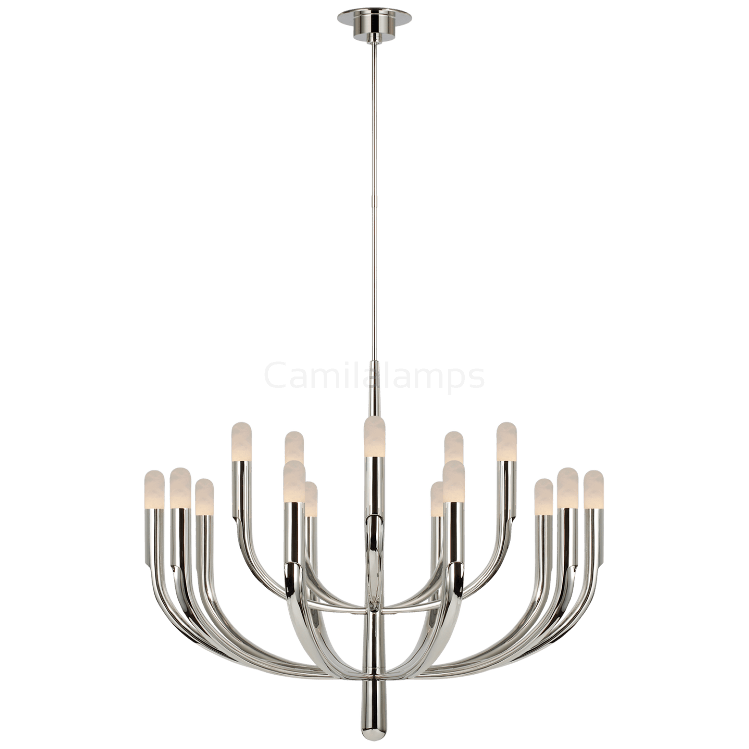 Verso Tiered Chandelier - Camilalamps - KW 5748PN-1aLB