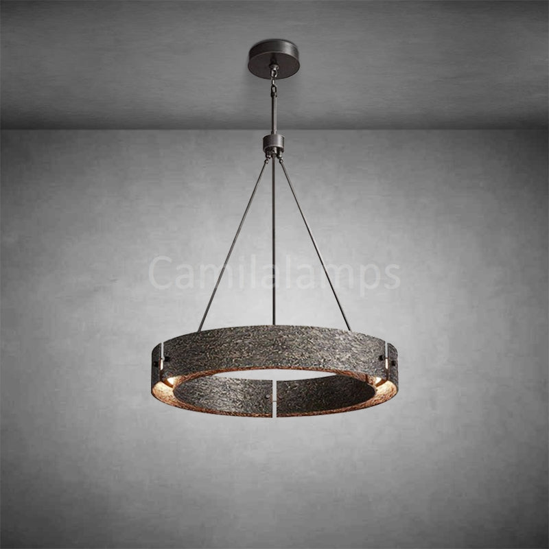 Veuvery Round Chandelier D 36"48"60" - Camilalamps - DCD445