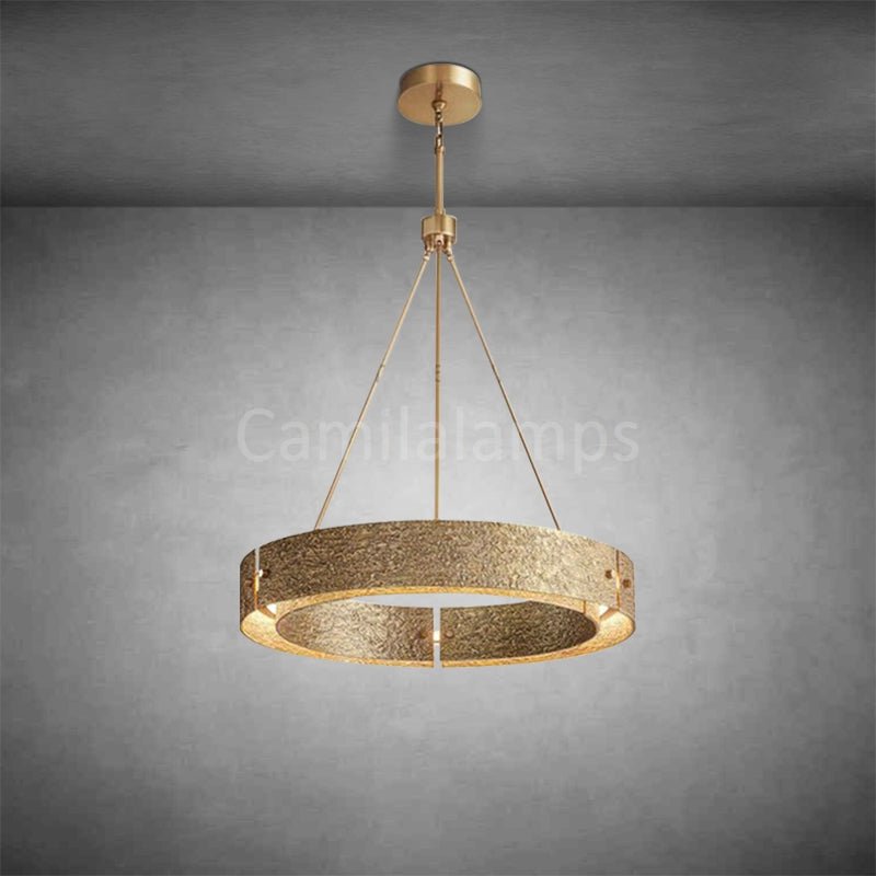 Veuvery Round Chandelier D 36"48"60" - Camilalamps - DCD445