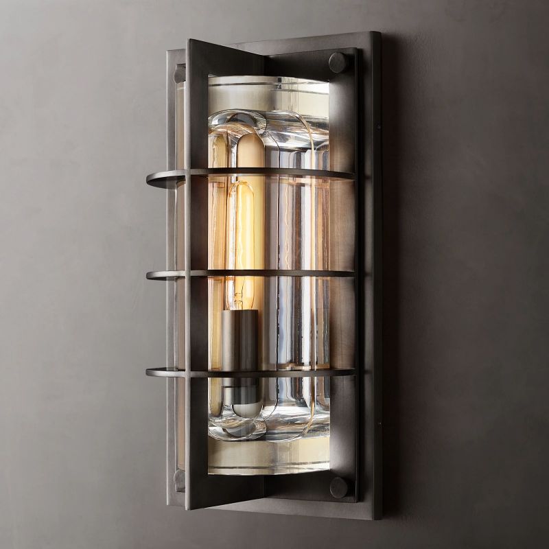 Vicomtic Outdoor Modern Metal Wall Sconce - Camilalamps - CAARHWS - 2561313