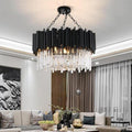 Viol Crystal Round Chandelier - Camilalamps - Ca-1a-1406