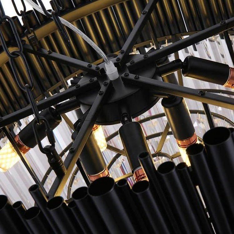 Viol Crystal Round Chandelier - Camilalamps - CA - A - 406