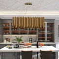 Viol Rectangle Chandelier for Dining Room - Camilalamps - Ca-1a-1411