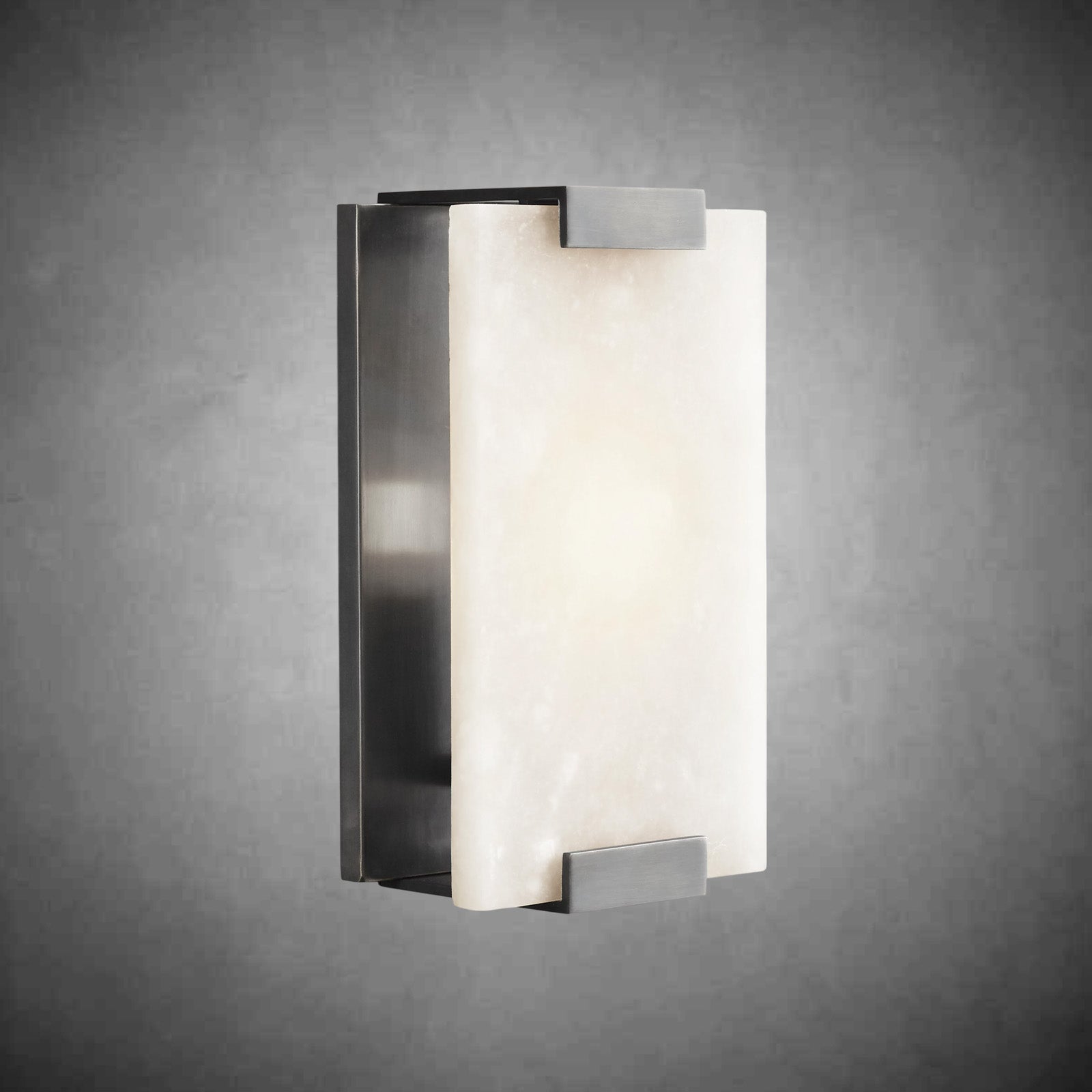 Visual Hand - Carved Alabaster Sconce - Camilalamps - CAARHWS - 2561205