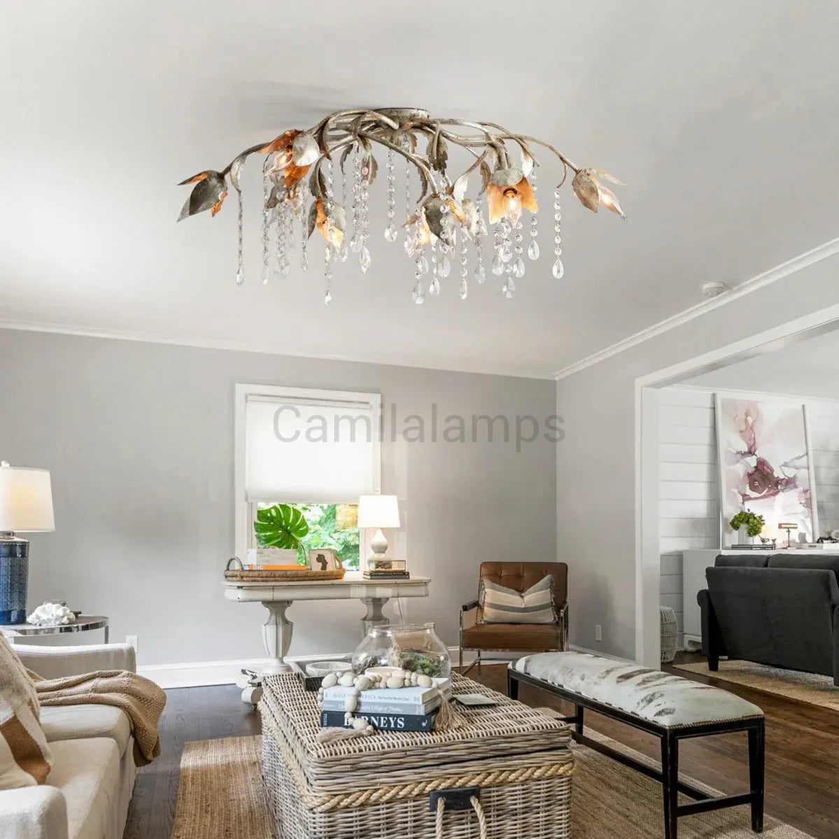 Viticcia Flushmount 24''32'' - Camilalamps - CA-636H285