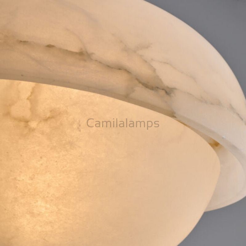 Volterra Alabaster LED Pendant 17” - Camilalamps - CA - AL2024 - C2242