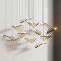 Wave Floating Leaf Chandelier - Camilalamps - VKC - 240524 - 02
