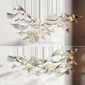 Wave Floating Leaf Chandelier - Camilalamps - VKC-1240524-101