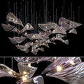 Wave Floating Leaf Chandelier - Camilalamps - VKC - 240524 - 01