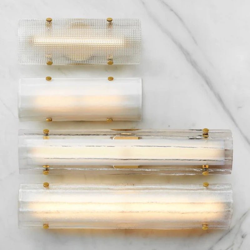 Willamette Glass Wall Sconce 28" - Camilalamps - CAA - 1Z0195