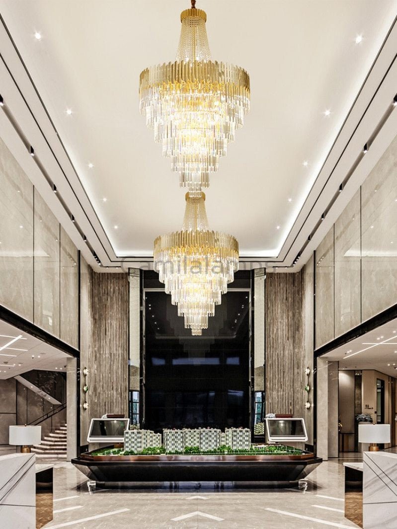 William Multi Tier Crystal Chandelier - Camilalamps - CA - A - 603