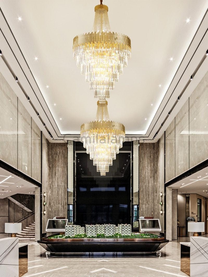 William Multi Tier Crystal Chandelier - Camilalamps - Ca-1a-1603