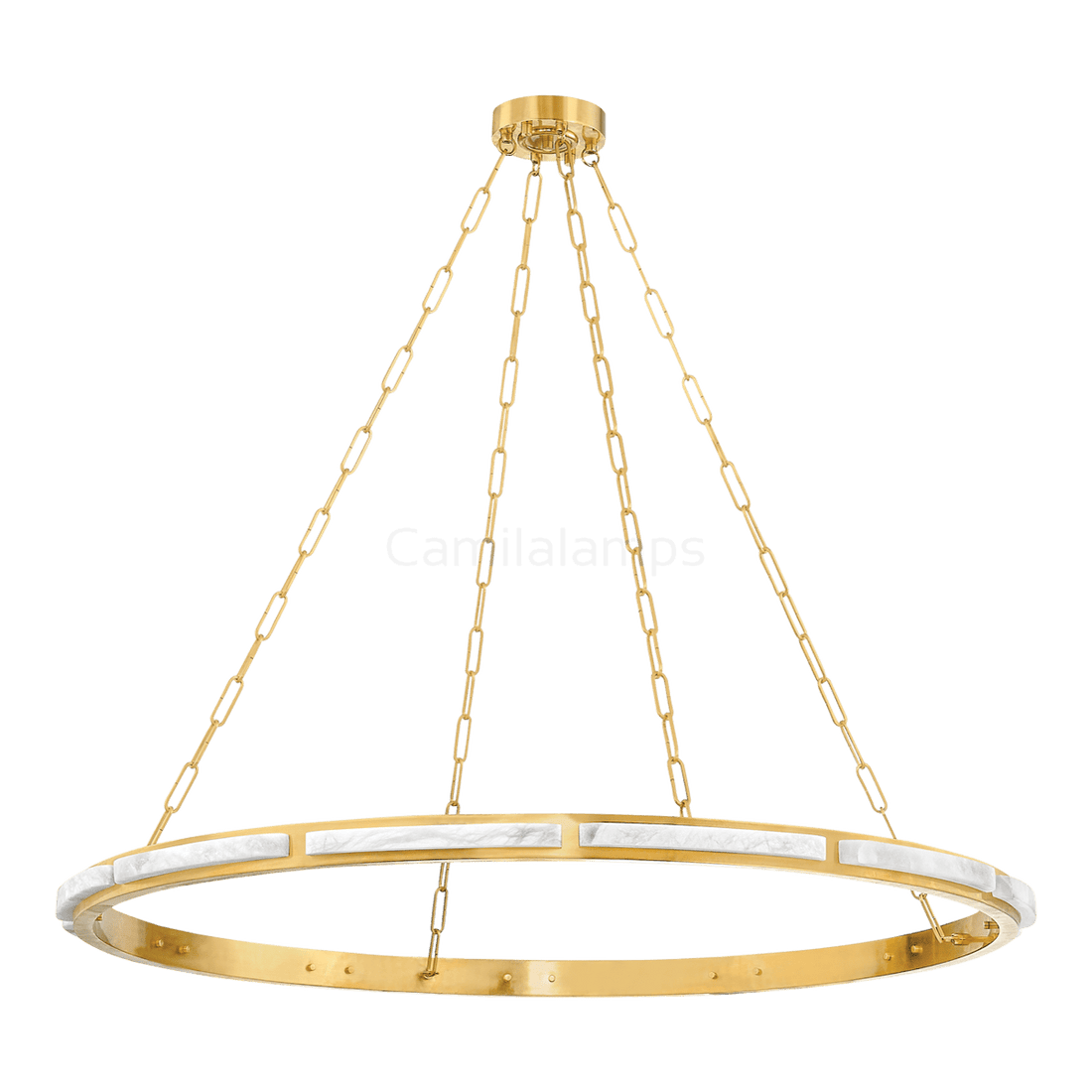 Wingate Chandelier - Camilalamps - 8136-1aGB