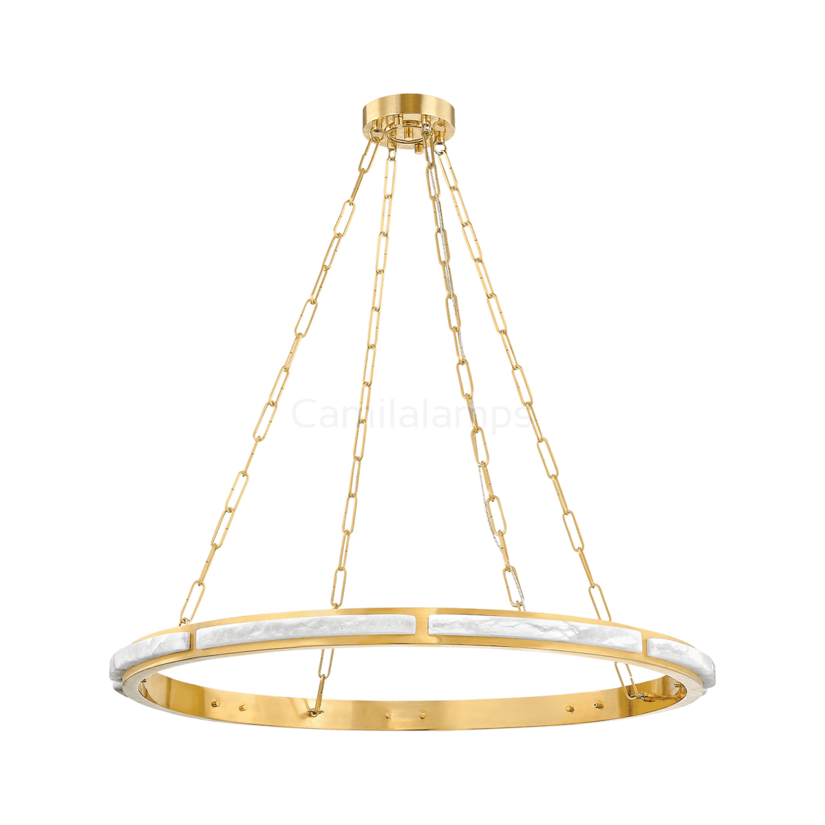 Wingate Chandelier - Camilalamps - 8136-1aGB