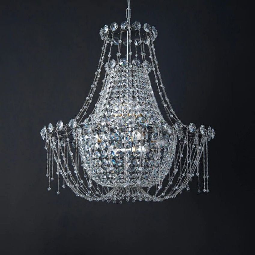 Yolanda Empire Crystal Chandelier - Camilalamps - Ca-1C-1220